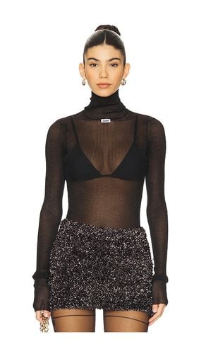 Celluloid knit turtleneck top en color talla M en - Black. Talla M (también en S, XS) - GCDS - Modalova