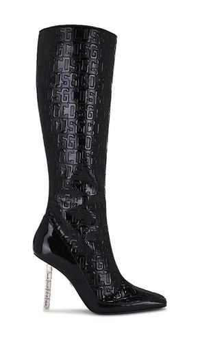 Patent Monogram Logo Chain Boots in . Size 37, 38, 39, 40 - GCDS - Modalova