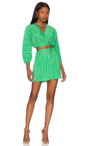 Vestido plisse en color verde talla 00/0 en - Green. Talla 00/0 (también en 7/8) - Good American - Modalova