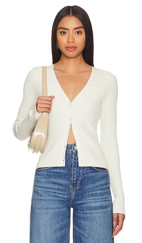 Shine Rib V-neck Cardi in . Taglia L, M, S, XL - Good American - Modalova