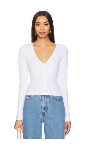 Cotton Pointelle Cardigan in . Size 3X, 4X, 5X, L, M, S, XS - Good American - Modalova