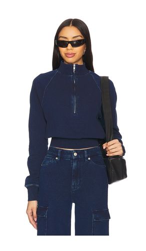 Jeanius Mock Zip Pullover in . Size 2X. Also in 4X, 5X, L, M, S, XL, XS - Good American - Modalova