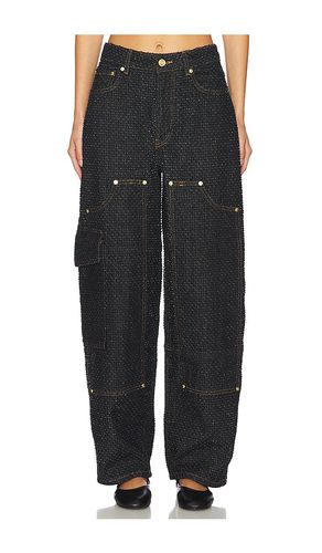 Fluffy Denim Carpenter Jeans in . Size 25, 26, 27, 28, 29, 30 - Ganni - Modalova