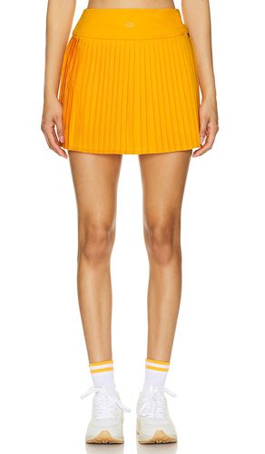 Minifalda plisse en color naranja talla M en - Orange. Talla M (también en XL/1X, XS) - Goldbergh - Modalova