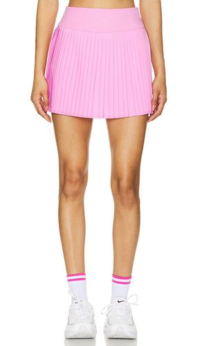 Minifalda plisse en color rosado talla L en - Pink. Talla L (también en XL/1X) - Goldbergh - Modalova