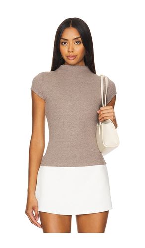 Gem Cap Sleeve Top in . Size L. Also in M, S, XL, XS - Geel - Modalova