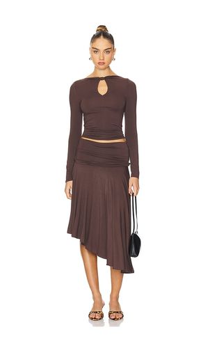 Geel Sylvie Top in Brown. Size S - Geel - Modalova