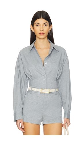 Camisa paulia melange en color slate,blue talla 34 en - Slate,Blue. Talla 34 (también en 36, 38, 40) - Gestuz - Modalova