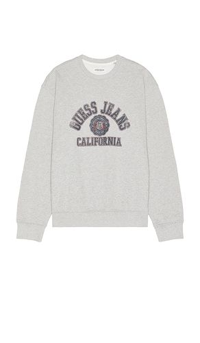 Sudadera en color gris claro talla L en - Light Grey. Talla L (también en M, S, XL/1X, XS) - Guess Jeans - Modalova