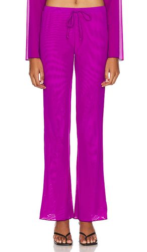 Pantalón pierna ancha en color morado talla L en - Purple. Talla L (también en M, S, XS) - Gonza - Modalova
