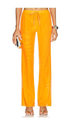 Pantalón pierna ancha en color mandarina talla L en - Tangerine. Talla L (también en M, S) - Gonza - Modalova