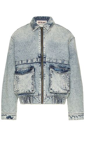 Vintage denim jacket in color blue size L in - Blue. Size L (also in XL/1X) - Guess Originals - Modalova