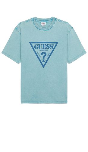 Vintage triangle tee in color blue size L in - Blue. Size L (also in S) - Guess Originals - Modalova