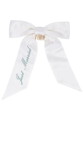 Embroidered Classic Bow in - Gigi & Olive - Modalova