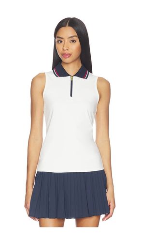 Zipper Polo Tank Top in . Size S. Also in XL - Gold Hinge - Modalova