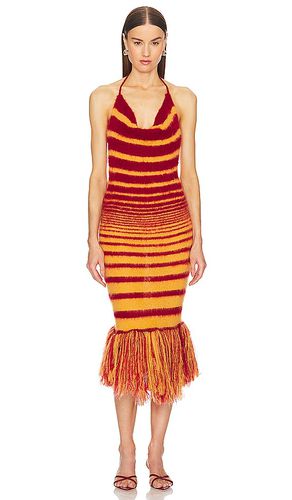 Halter Fringe Dress in . Taglia M - George Trochopoulos - Modalova