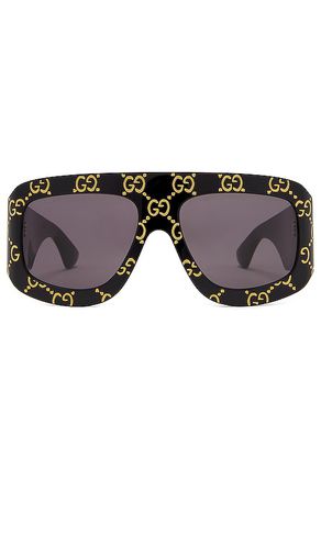 Gucci Mask Sunglasses in Black - Gucci - Modalova