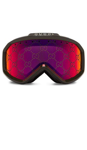 Gucci Mask Sunglasses in Red - Gucci - Modalova