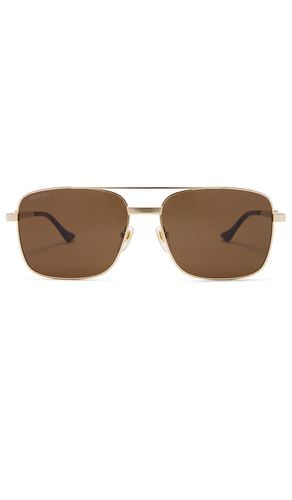 Gafas de sol en color talla all en & - Brown. Talla all - Gucci - Modalova