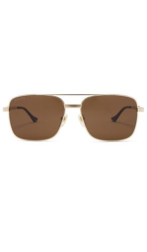 Rectangular Sunglasses in - Gucci - Modalova