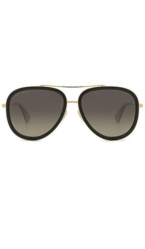 Web Block Pilot Sunglasses in - Gucci - Modalova