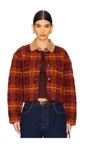 Guest en residence chaqueta tartan en color burgundy talla L en - Burgundy. Talla L (también en M, S, XS) - Guest In Residence - Modalova