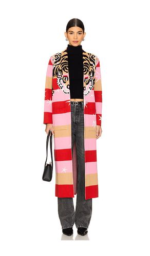 Tiger Stripe Jacquard Duster in . Size S, XS - Hayley Menzies - Modalova