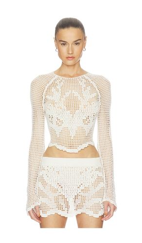 Crochet LS Top in . Size L. Also in XS - HAELO - Modalova