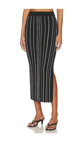 Peony skirt in color black,white size S (also in L) - HEVRON - Modalova
