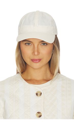 Halfdays Nylon H Logo Hat in Ivory - Halfdays - Modalova
