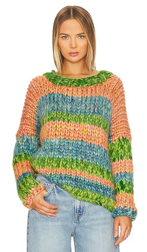 Hera chunky knit sweater en color verde talla M/L en & - . Talla M/L (también en S/M) - Hope Macaulay - Modalova