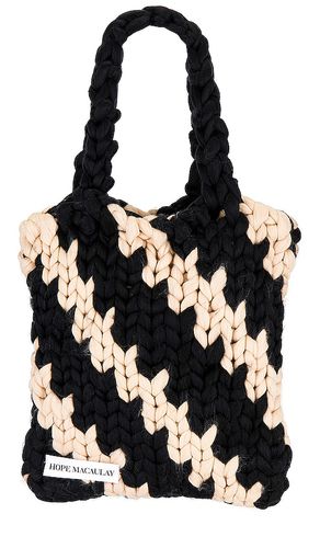 Diagonal Colossal Knit Tote Bag in - Hope Macaulay - Modalova