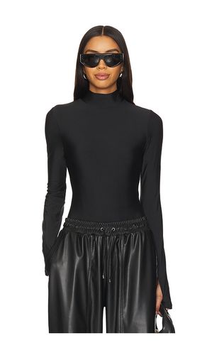 X Mona Kattan Mock Neck Bodysuit in . Size L. Also in M, S, XS - Heroine Sport - Modalova