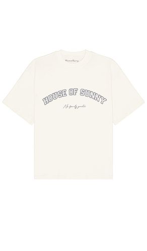 Camiseta en color crema talla M en - Cream. Talla M (también en L, S, XL/1X) - House of Sunny - Modalova