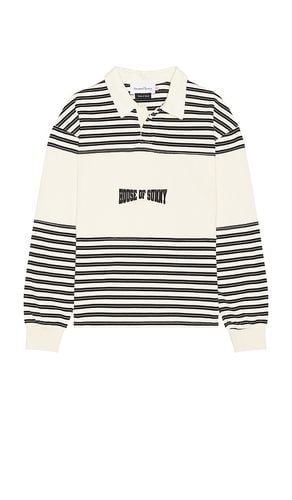 Sudadera stripe power logo en color crema talla L en - Cream. Talla L (también en M, S) - House of Sunny - Modalova