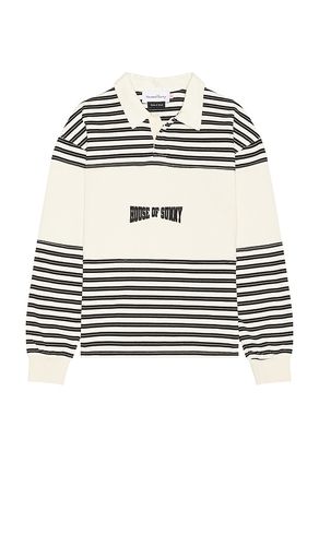 Sudadera stripe power logo en color crema talla L en - Cream. Talla L (también en XL/1X) - House of Sunny - Modalova