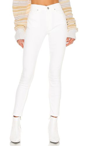 Barbara high waist super skinny ankle en color blanco talla 33 en - White. Talla 33 (también en 32) - Hudson Jeans - Modalova