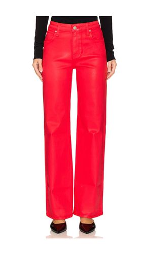 Pierna ancha tiro alto rosie en color rojo talla 23 en - Red. Talla 23 (también en 24, 25, 26, 27, 28, 29 - Hudson Jeans - Modalova