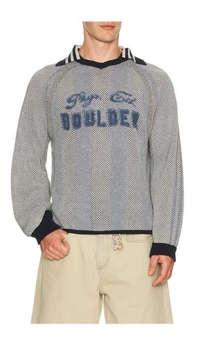 Athletic Stripe Sweater in . Size M. Also in L, XL/1X - ISA BOULDER - Modalova