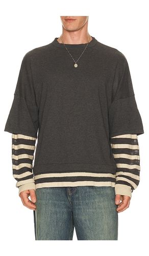 Gauzine Stripe Long Sleeves in . Size M. Also in S, XL/1X - ISA BOULDER - Modalova