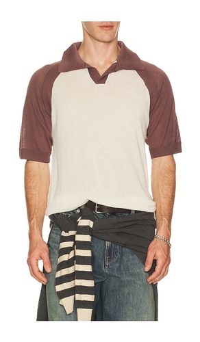 Raglan Polo Shirt in . Size M. Also in S, L, XL/1X - ISA BOULDER - Modalova