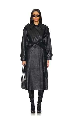 Lilith Leather Trench Coat in . Size 34, 36, 38 - Ivy Oak - Modalova