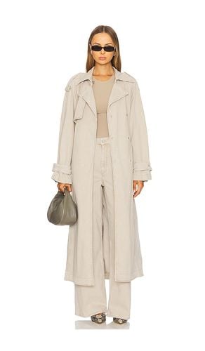 Cordelia Denim Trench Coat in . Size 34, 36, 38, 40 - Ivy Oak - Modalova