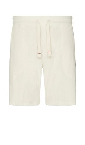 Terry short en color crema talla 30 en - Cream. Talla 30 (también en 32, 34, 36) - Iron & Resin - Modalova