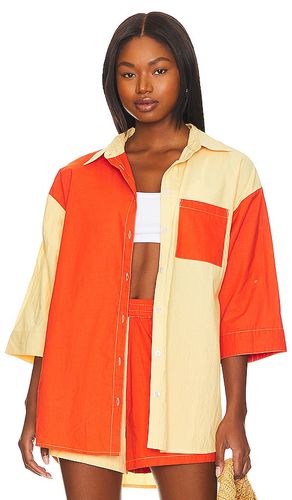 Camisa vacay en color naranja talla L en - Orange. Talla L (también en M, S, XS) - It's Now Cool - Modalova