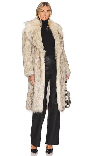 Katie Faux Fur Coat in . Size S - Jakke - Modalova