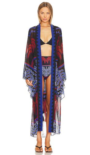 Twende kimono en color navy, talla L en & - Navy,. Talla L (también en M) - Johanna Ortiz - Modalova