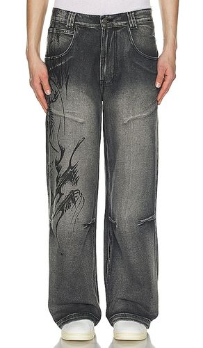 Lazy willy denim jeans en color talla 28 en - Black. Talla 28 (también en 30, 32, 34, 36) - Jaded London - Modalova
