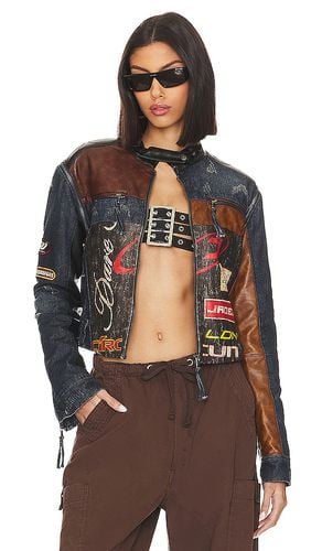 Daytona Zip Off Sleeve Moto Jacket in . Size S - Jaded London - Modalova