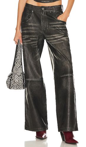 Distressed Faux Leather Colossus Pant in . Taglia 25, 26, 30, 34 - Jaded London - Modalova